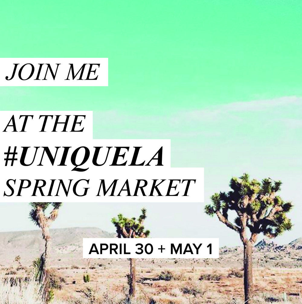 We will be @ Unique LA on April 30th & May 1st!!!!