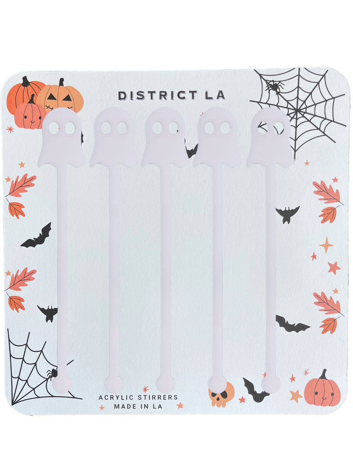 Ghost Drink Stirrers (Set of 5)