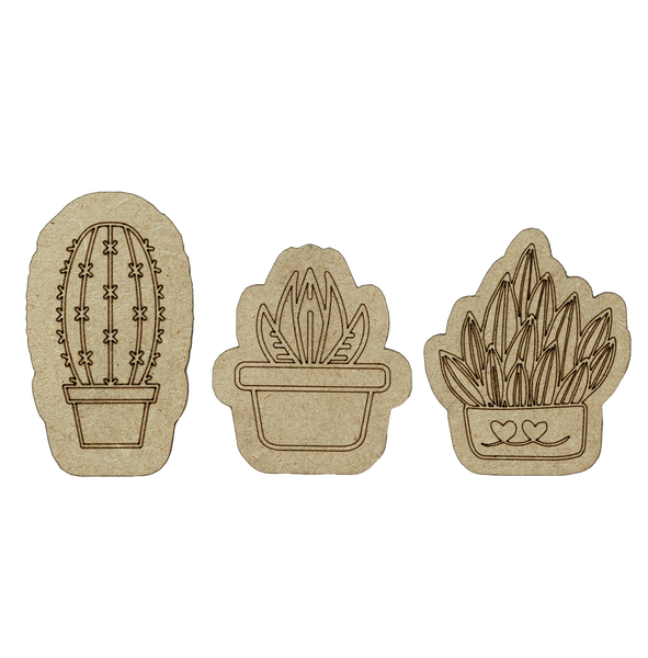 Heart Succulent Magnet