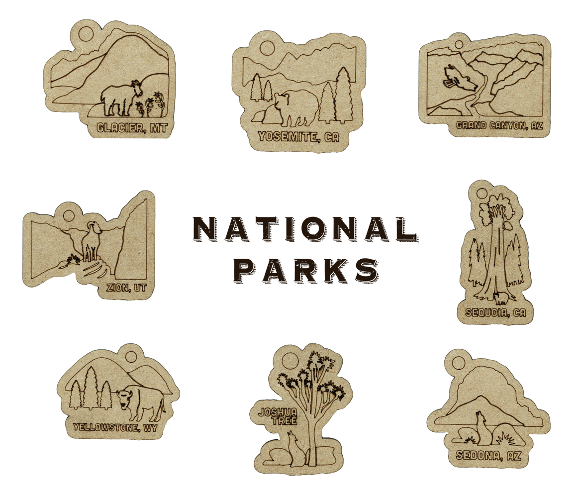National Park Magnets