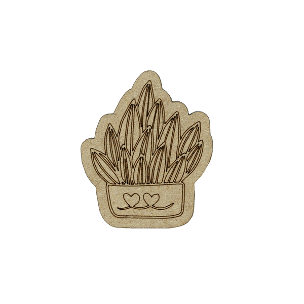 Heart Succulent Magnet