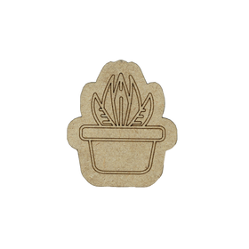 Potted Succulent Magnet