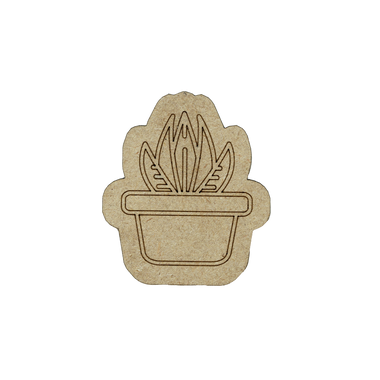 Potted Succulent Magnet