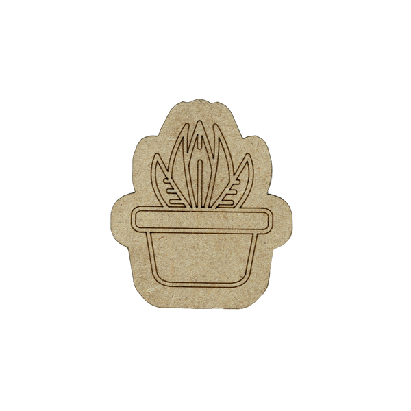 Potted Succulent Magnet