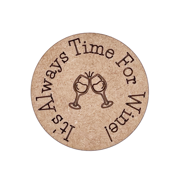 It's Always Time for Wine Magnet