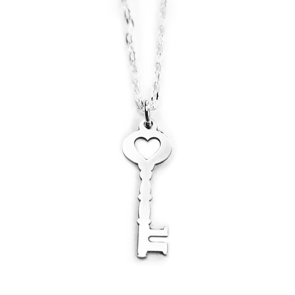 Heart Key Necklace