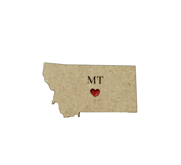 Home State Heart Magnets