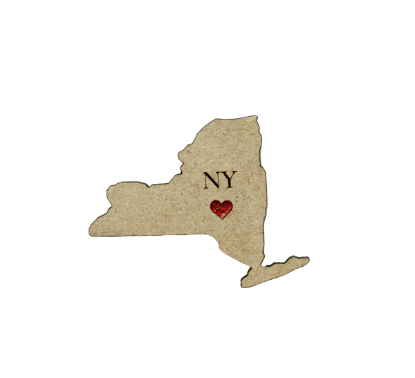 Home State Heart Magnets