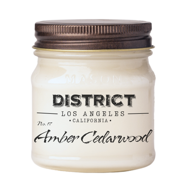 Amber Cedarwood Candle