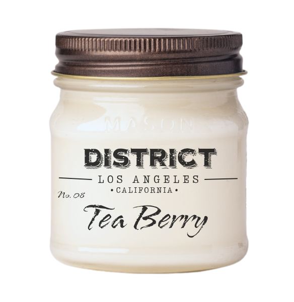 Vela de bayas de té