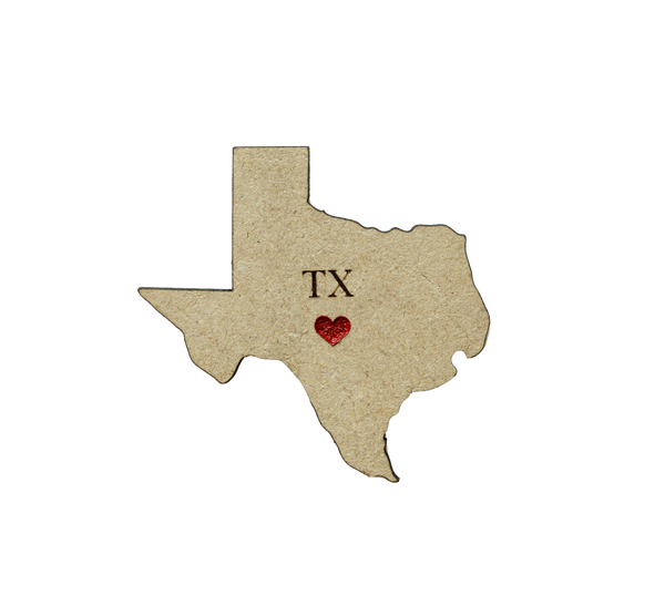 Home State Heart Magnets